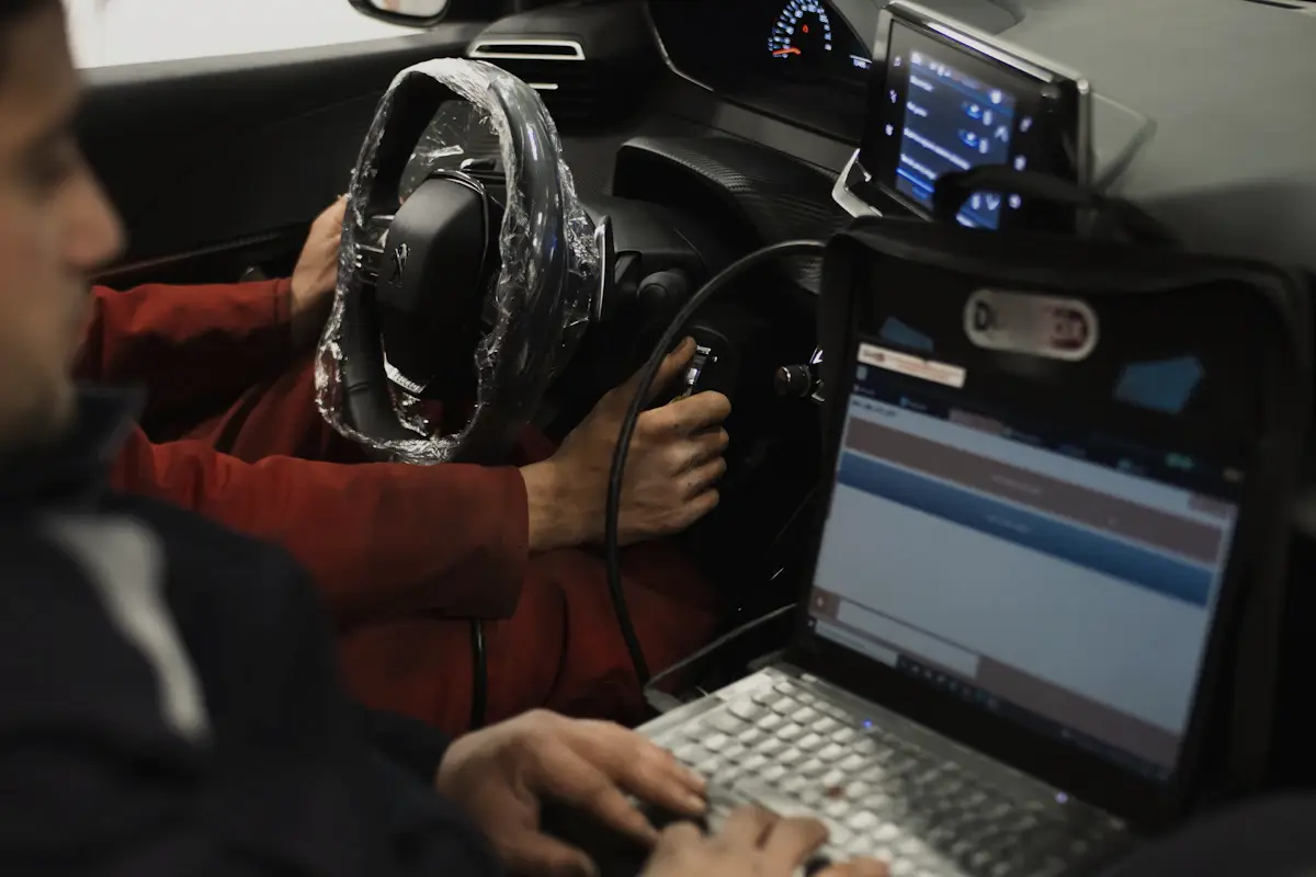 Fahrzeugdiagnose in der KRAFTWERK Werkstatt